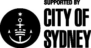 Supported by City of Sydney logo